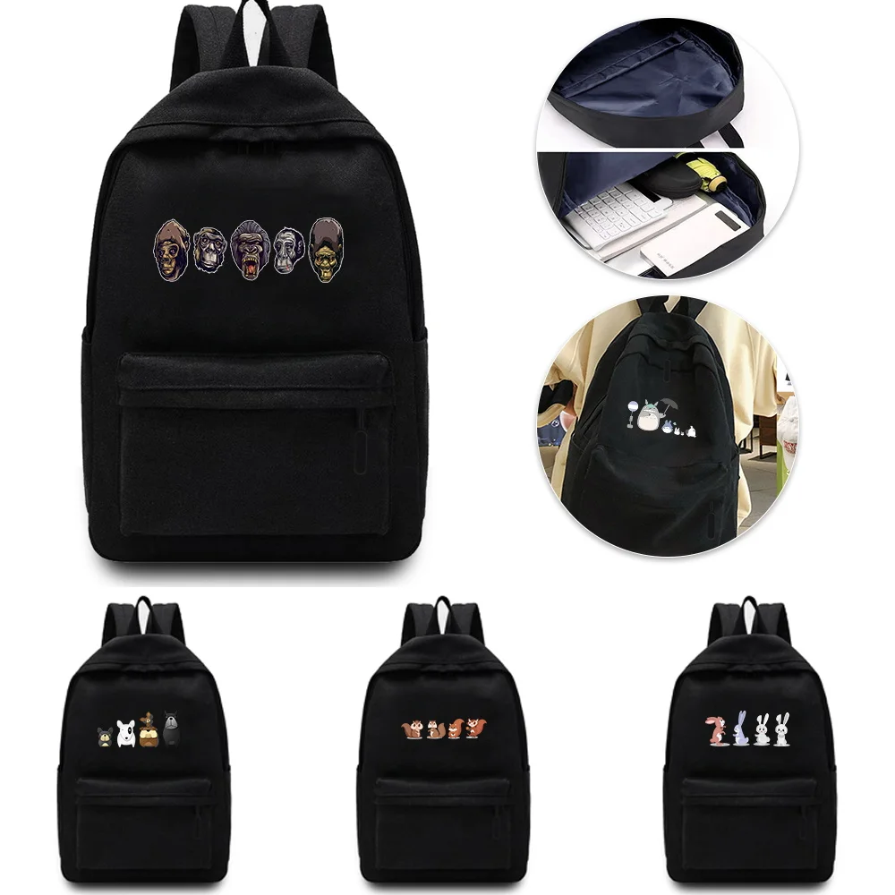 Cartoon Printed Leisure Backpack Laptop Backpack Fashion Simple Unisex Multifunctional Sports Bag.
Cartoon Printed Leisure Backpack Laptop Backpack Fashion Simple Unisex Multifunctional Sports Bag.