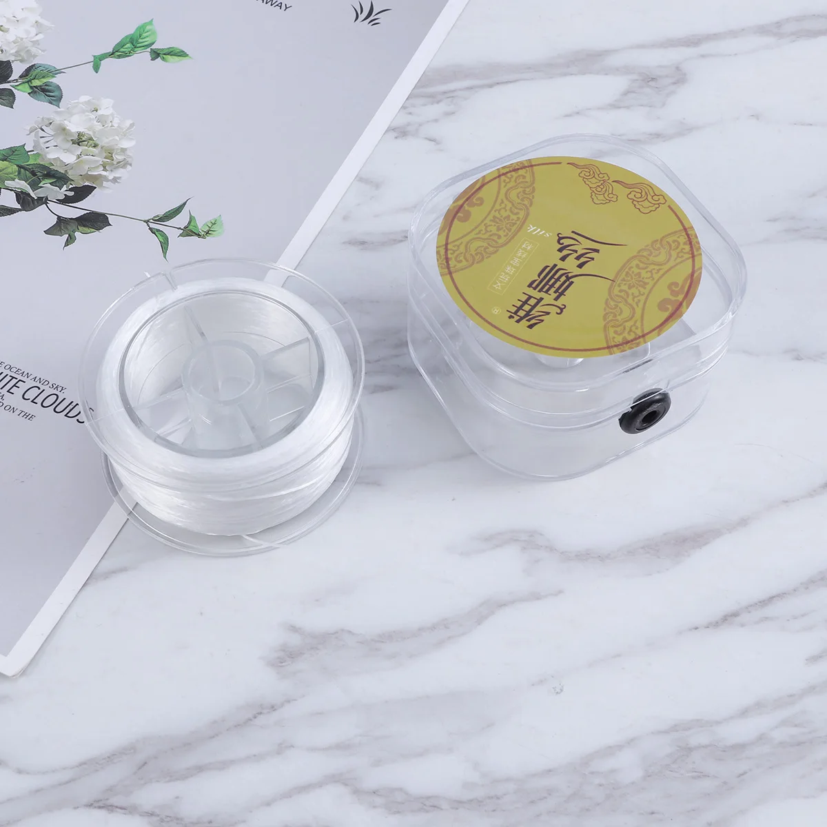 100-метровый эластичный шнур 0,8 мм, белая эластичная нить для бисера для изготовления ювелирных изделий, поделки своими руками, прочная устойчивая эластичная веревка 
100-метровый эластичный шнур 0,8 мм, белая эластичная нить для бисера для изготовления ювелирных изделий, поделки своими руками, прочная устойчивая эластичная веревка