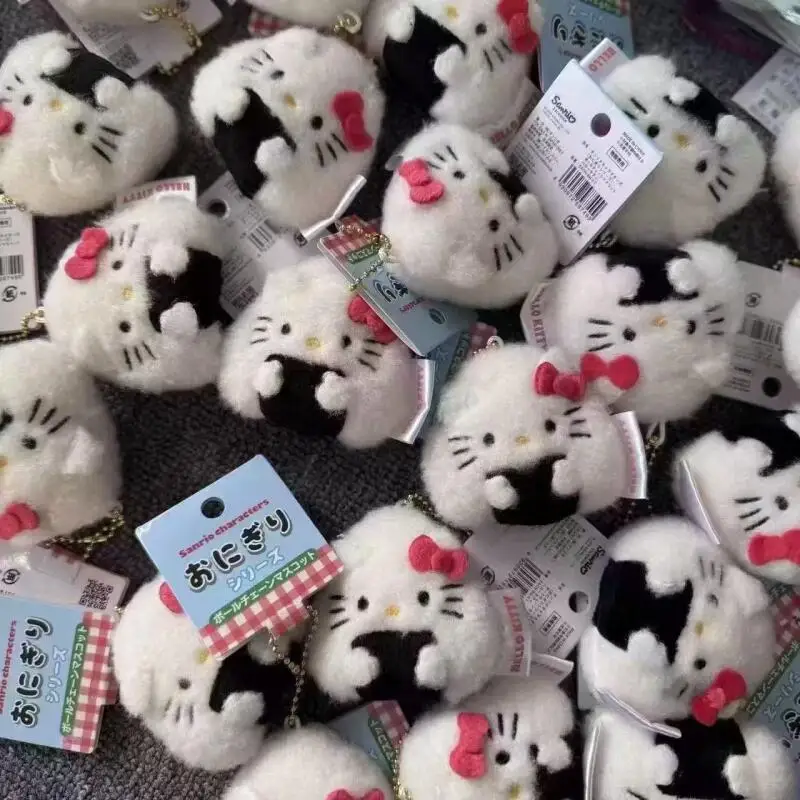 Милый плюшевый брелок Hello Kitty Онигири Суши, пушистая кукла-кошка КТ, мягкая игрушка-подвеска для сумок, украшение для декора сумок
Милый плюшевый брелок Hello Kitty Онигири Суши, пушистая кукла-кошка КТ, мягкая игрушка-подвеска для сумок, украшение для декора сумок