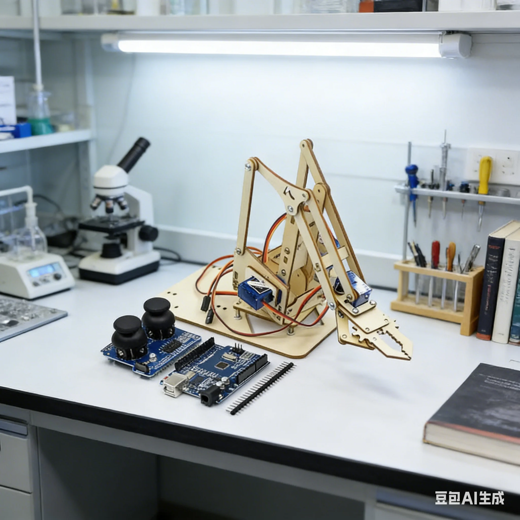 Mechanical Robot Manipulator Claw Kit For Arduino Fun STEAM Learning & Creativity Programmable Robot Starter Kit Robotic Arm