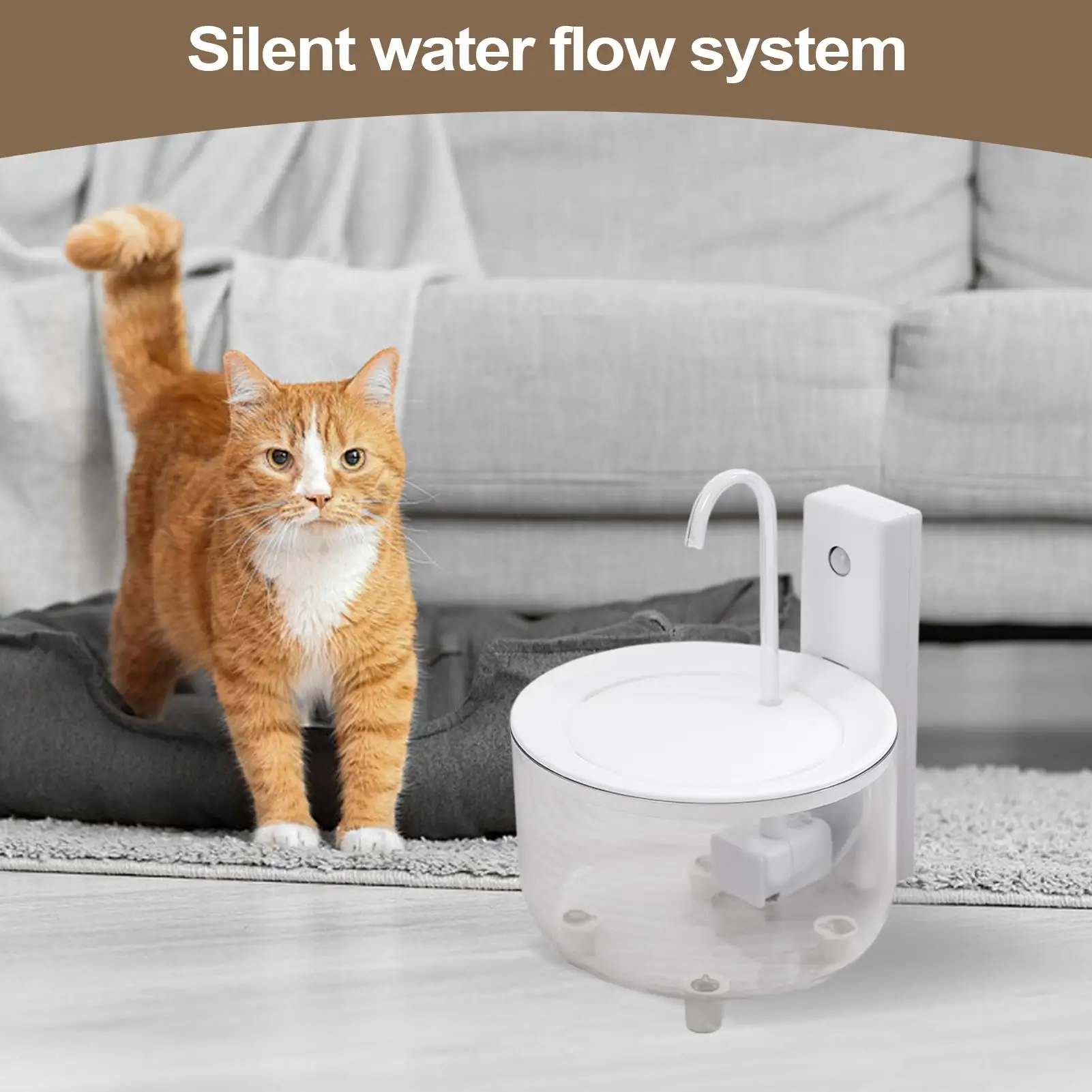 Automatic Cat Water Fountain 1.5L Quiet Cordless Watering Dish Automatic Anti Slip Cat Water Dispenser For Kitten Puppy House
Automatic Cat Water Fountain 1.5L Quiet Cordless Watering Dish Automatic Anti Slip Cat Water Dispenser For Kitten Puppy House