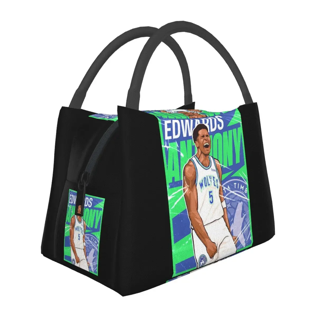 Энтони Эдвардс Тимберволы Иллюстрация Изображение Сумки для обеда Изолированная коробка для бенто Многоразовая сумка-тоут Сумки для пикника Термосумка-холодильник
Энтони Эдвардс Тимберволы Иллюстрация Изображение Сумки для обеда Изолированная коробка для бенто Многоразовая сумка-тоут Сумки для пикника Термосумка-холодильник