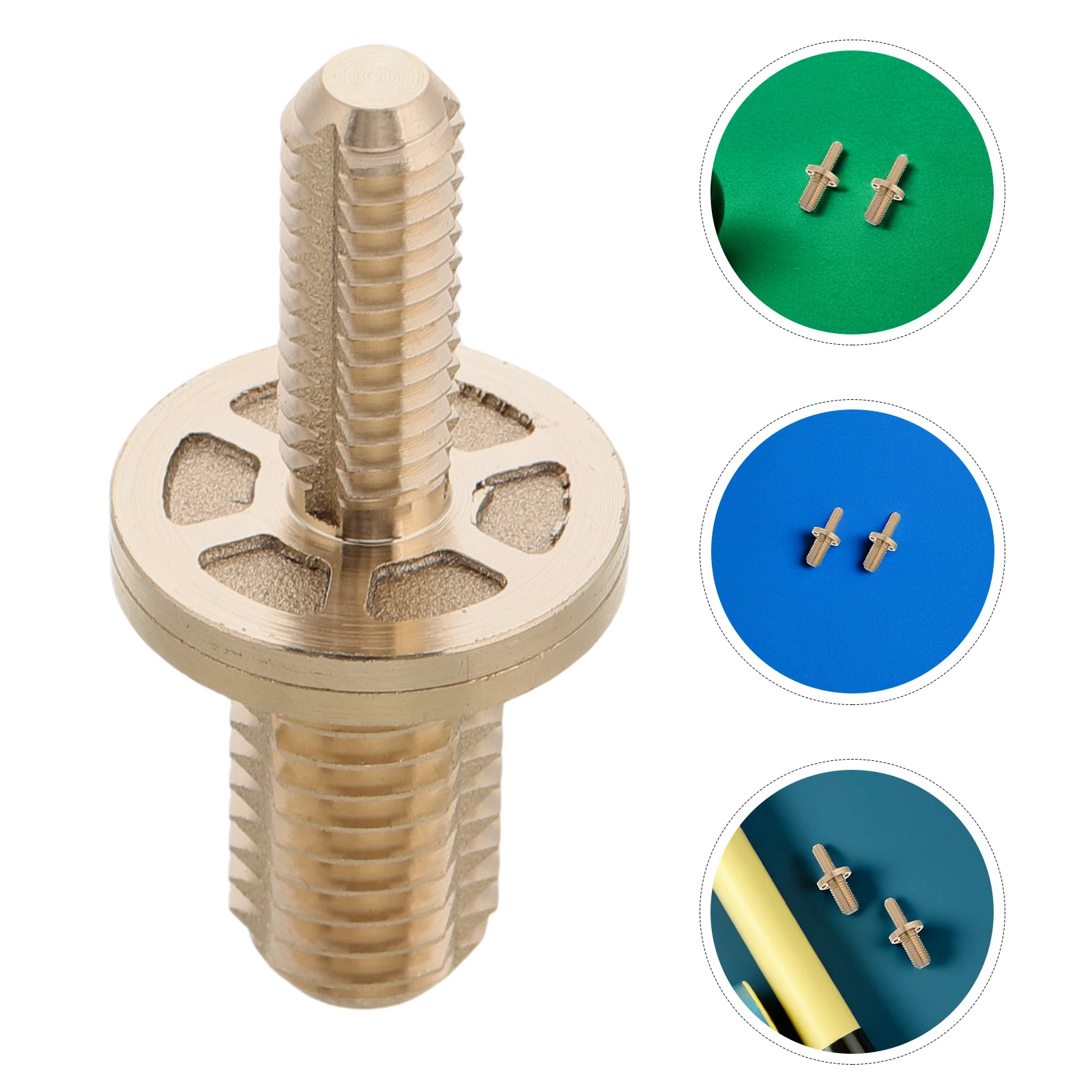 4Pcs Billiard Cue Screws Premium Brass Pool Cue Joint Connectors Replacement Pool Stick Repair Hardware Game Room
4Pcs Billiard Cue Screws Premium Brass Pool Cue Joint Connectors Replacement Pool Stick Repair Hardware Game Room