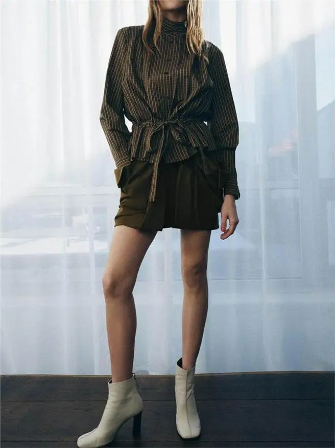 Весна 2026: Женская модная юбка-трапеция Cleanfit Sle Ciwalk с длинным рукавом, утягивающая талию, для работы
Весна 2026: Женская модная юбка-трапеция Cleanfit Sle Ciwalk с длинным рукавом, утягивающая талию, для работы