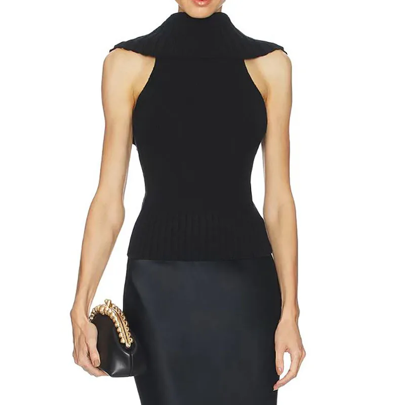 Women's Wool Shawl-Collar Waist-Defining Top, Casual Versatile Sleeveless T-Shirt, Premium Quality Vest, 2026, Spring, New Arriv
Women's Wool Shawl-Collar Waist-Defining Top, Casual Versatile Sleeveless T-Shirt, Premium Quality Vest, 2026, Spring, New Arriv