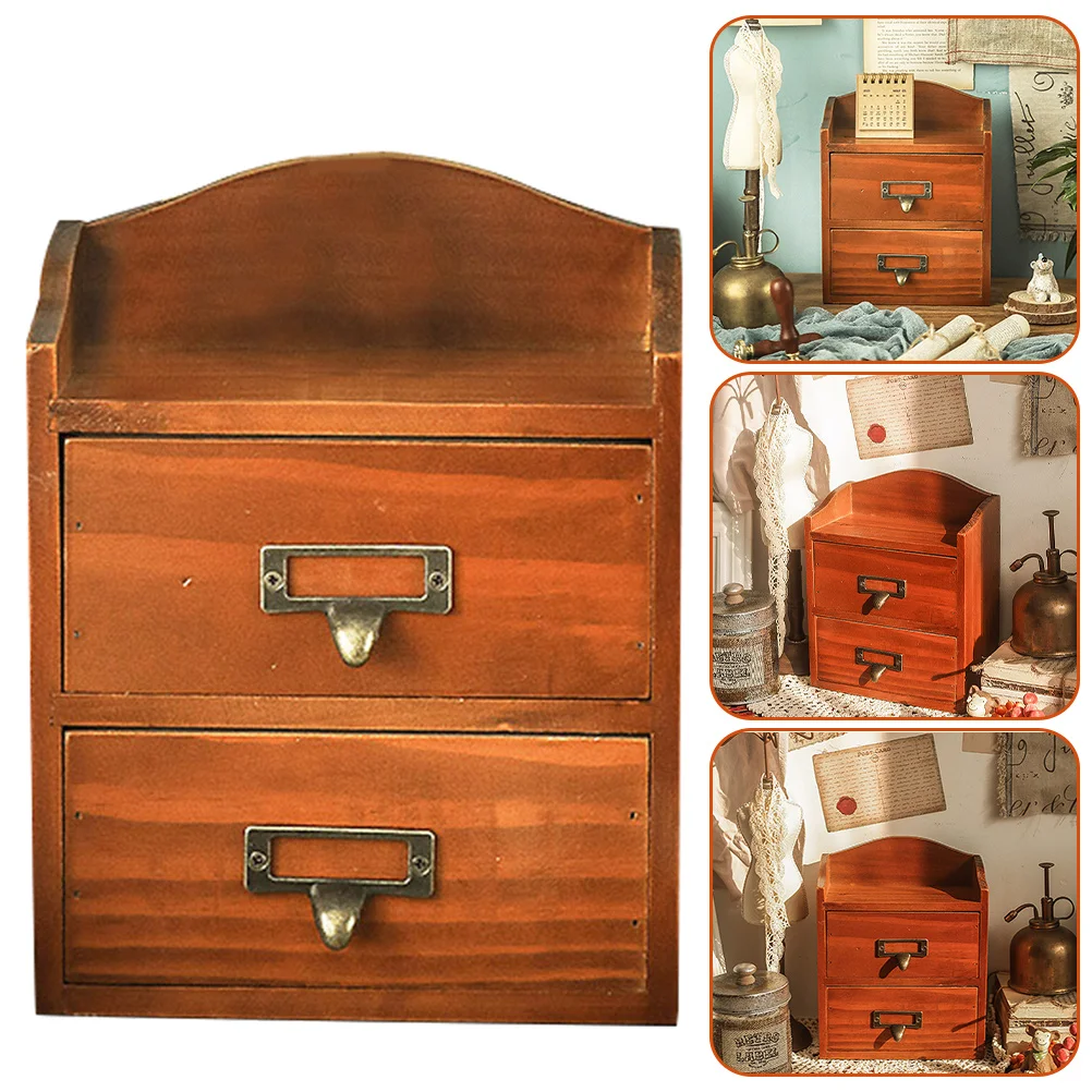 Wooden Desk ganizer Drawer Style Storage Box for Makeup Jewelry Pens Paper Clips Household Items Versatile Container
Wooden Desk ganizer Drawer Style Storage Box for Makeup Jewelry Pens Paper Clips Household Items Versatile Container
