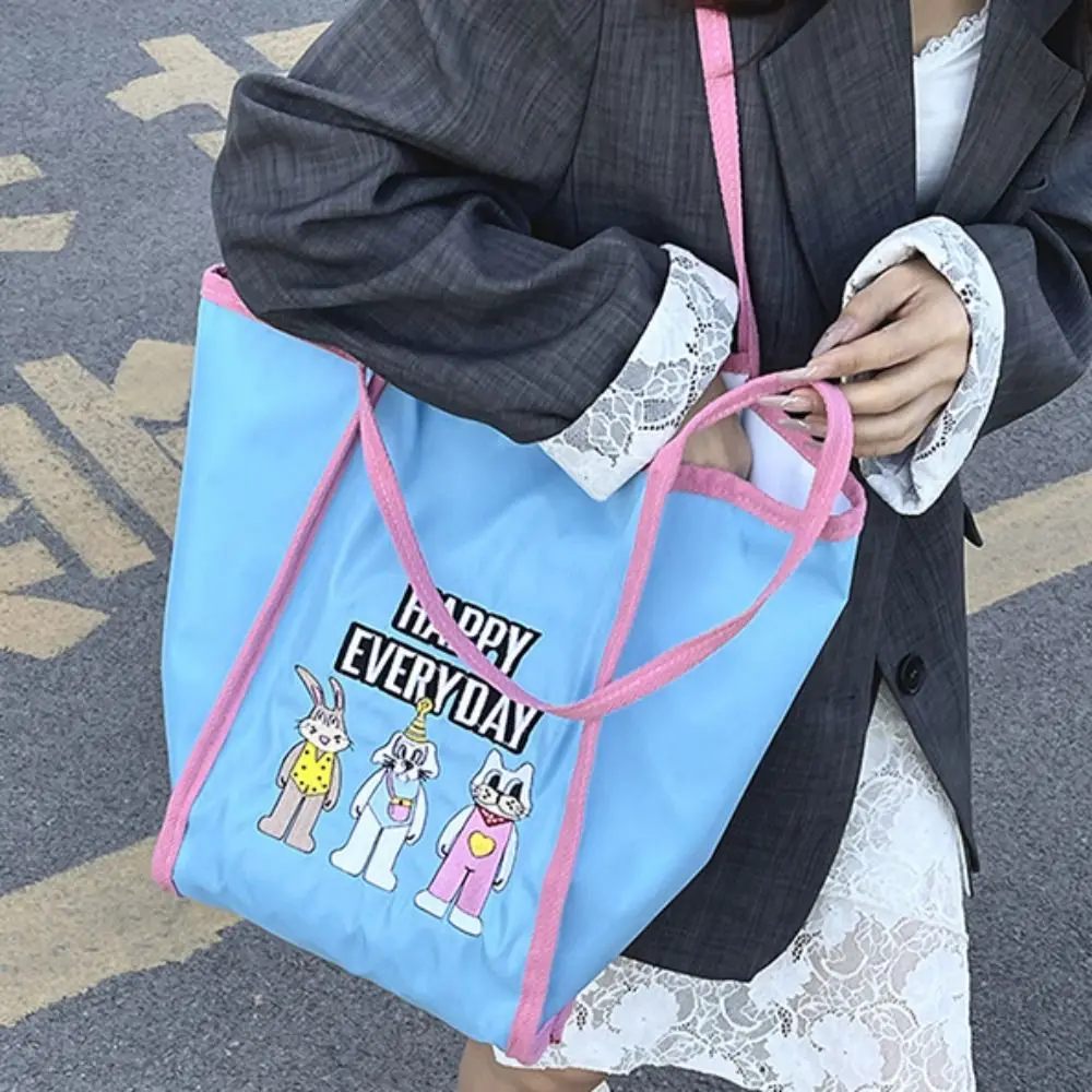 Tote Bag Reusable Bunny Shoulder Bag Lightweight Casual Cartoon Shopping Bag Cute Portable Embroidery Basket Bag Shopping
Tote Bag Reusable Bunny Shoulder Bag Lightweight Casual Cartoon Shopping Bag Cute Portable Embroidery Basket Bag Shopping