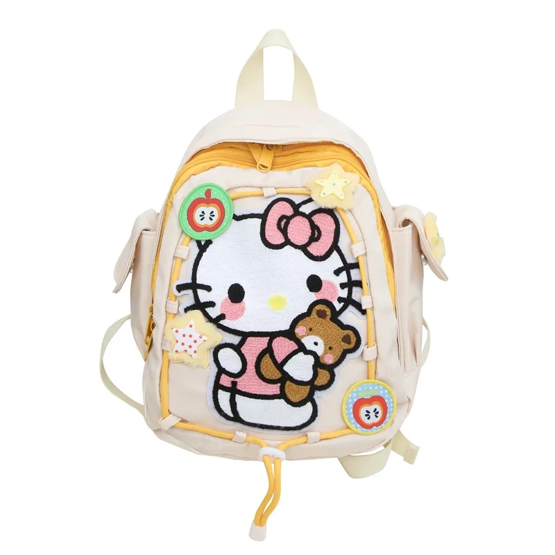 Новый милый рюкзак с героями мультфильмов, Sanrioed Hellokittyed, простой и универсальный, большой и маленький, милый рюкзак с котятами, аниме, Подарочные игрушки
Новый милый рюкзак с героями мультфильмов, Sanrioed Hellokittyed, простой и универсальный, большой и маленький, милый рюкзак с котятами, аниме, Подарочные игрушки