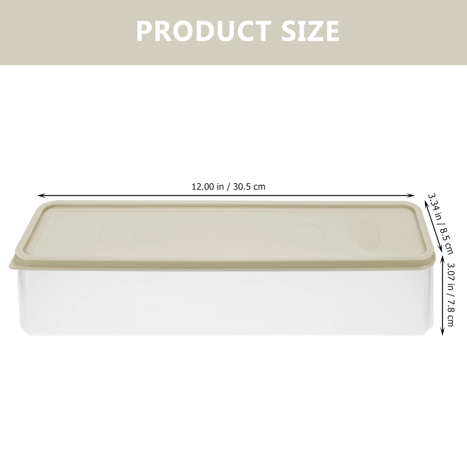 3Pcs Pasta Storage Containers Clear Airtight Refrigerator Box Dry Noodle Holder Sealed Spaghetti Organizer for Pantry Kitchen
3Pcs Pasta Storage Containers Clear Airtight Refrigerator Box Dry Noodle Holder Sealed Spaghetti Organizer for Pantry Kitchen