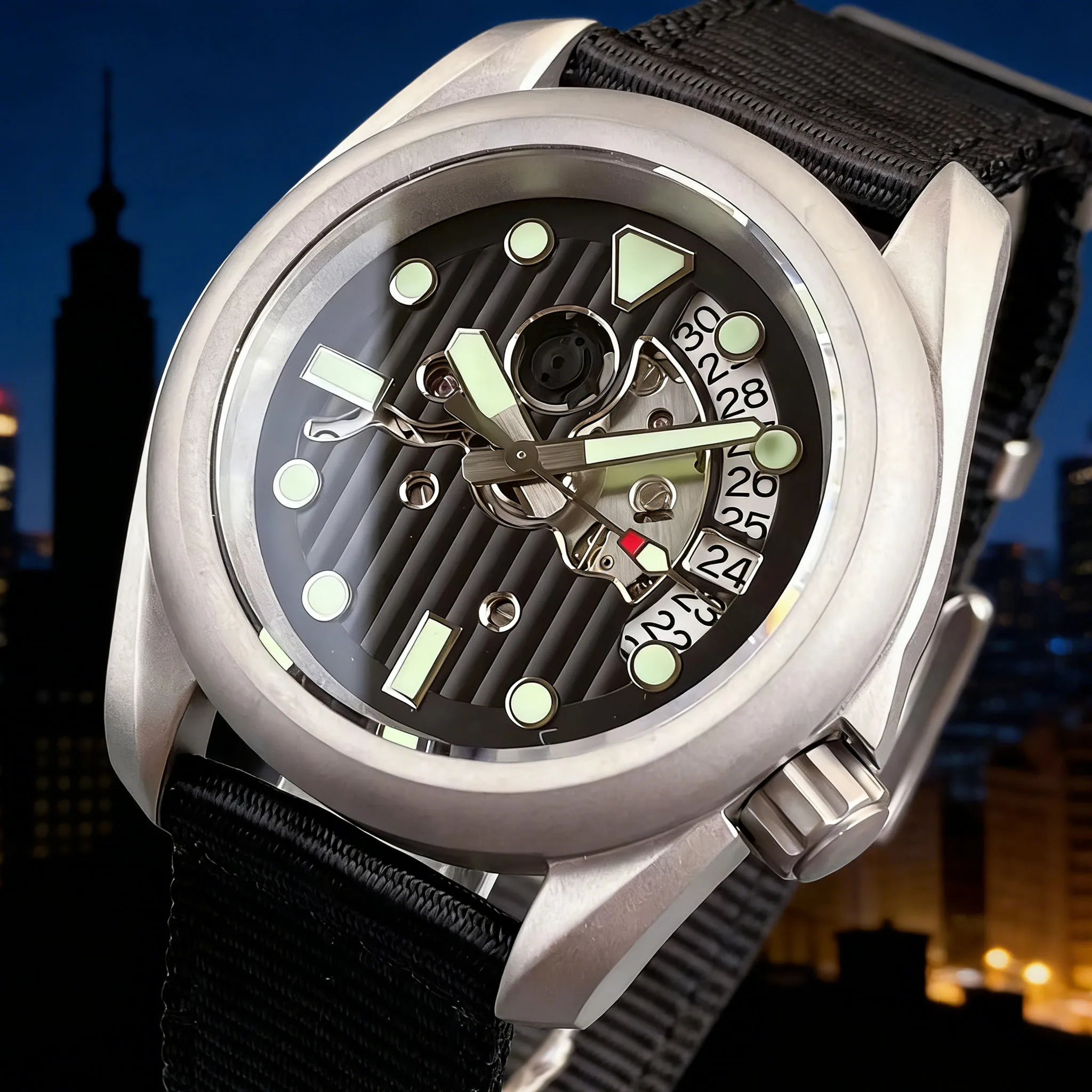 C3 светящийся полуполый циферблат Tandorio 40 мм сапфировое стекло 200 м водонепроницаемые черные синие японские NH35 мужские часы с автоматическим механизмом
C3 светящийся полуполый циферблат Tandorio 40 мм сапфировое стекло 200 м водонепроницаемые черные синие японские NH35 мужские часы с автоматическим механизмом