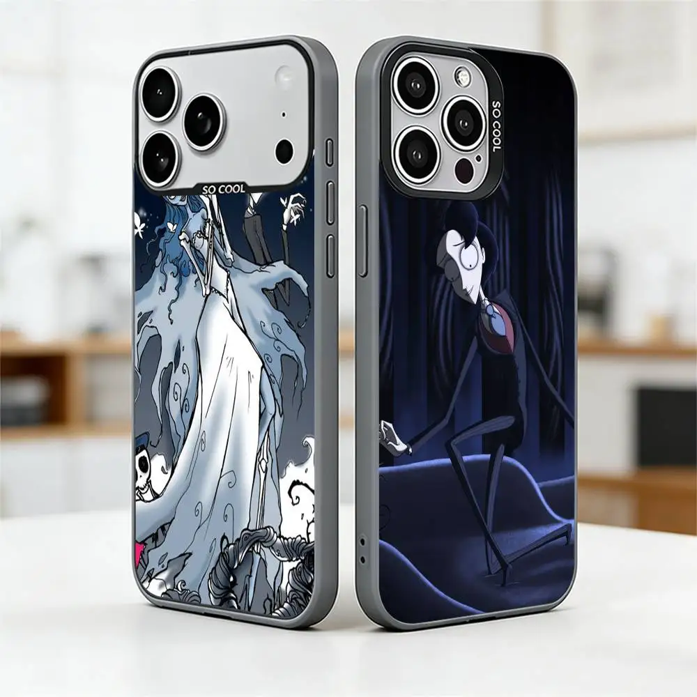 Gothic Love Story Character Phone Case For iPhone 17,16,15,14,13,12,11 Plus,Pro Max,XS,Colorful Silver Phone case Funda Cover
Gothic Love Story Character Phone Case For iPhone 17,16,15,14,13,12,11 Plus,Pro Max,XS,Colorful Silver Phone case Funda Cover