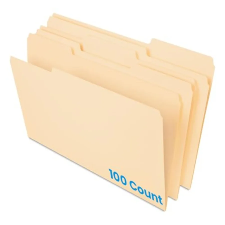 Manila Size s - 1/3-Cut Tabs in Left, Center, Right Positions for Easy Labeling - Ideal for Home and Filing Cabinets, 100 Pack
Manila Size s - 1/3-Cut Tabs in Left, Center, Right Positions for Easy Labeling - Ideal for Home and Filing Cabinets, 100 Pack