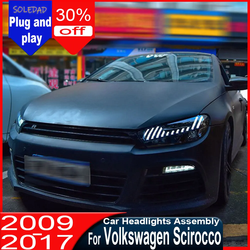 2 шт. автомобильных фар для Volkswagen Scirocco 2009-2017, светодиодные лампы, дневные ходовые огни, динамические указатели поворота, автомобильные аксессуары
2 шт. автомобильных фар для Volkswagen Scirocco 2009-2017, светодиодные лампы, дневные ходовые огни, динамические указатели поворота, автомобильные аксессуары