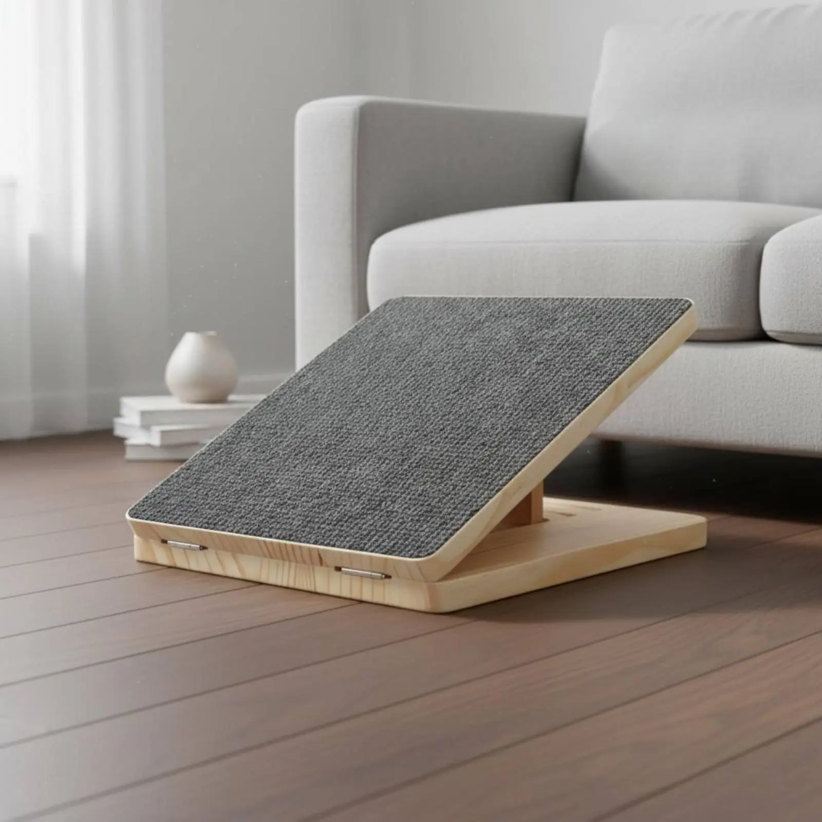 Adjustable Wooden Pet Ramp Long-Lasting Construction Adjustable Pet Ramp Foldable Dog Steps Lightweight for Small Dogs
Adjustable Wooden Pet Ramp Long-Lasting Construction Adjustable Pet Ramp Foldable Dog Steps Lightweight for Small Dogs