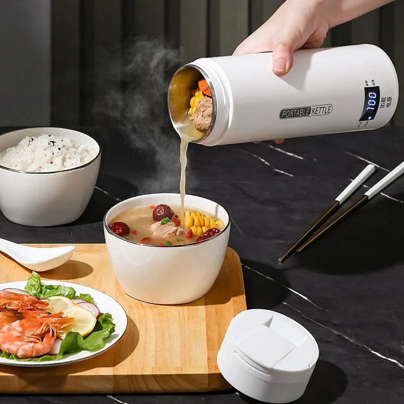 110V/220V Travel Electric Kettle Portable Tea Coffee Kettle Water Boiler Auto Shut-Off & Boil Dry Protect Stew Boil Cup 500ml
110V/220V Travel Electric Kettle Portable Tea Coffee Kettle Water Boiler Auto Shut-Off & Boil Dry Protect Stew Boil Cup 500ml
