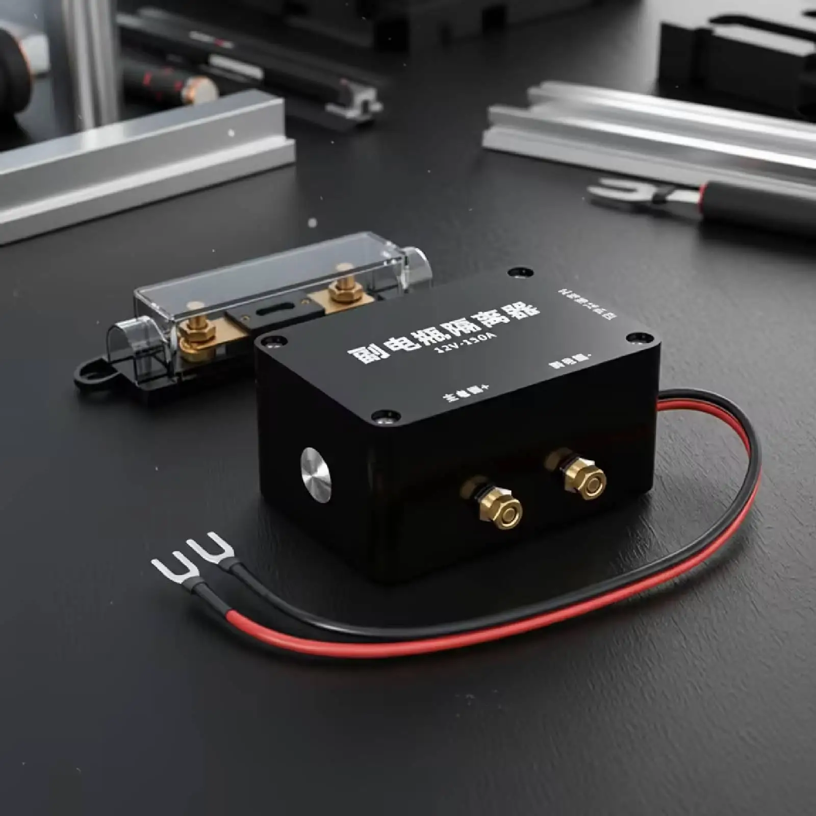 12V Smart Dual Battery Separator Fits 12V Systems Simple Wiring Compact Size Automatic Isolation 150A Capacity Includes Fuse
12V Smart Dual Battery Separator Fits 12V Systems Simple Wiring Compact Size Automatic Isolation 150A Capacity Includes Fuse