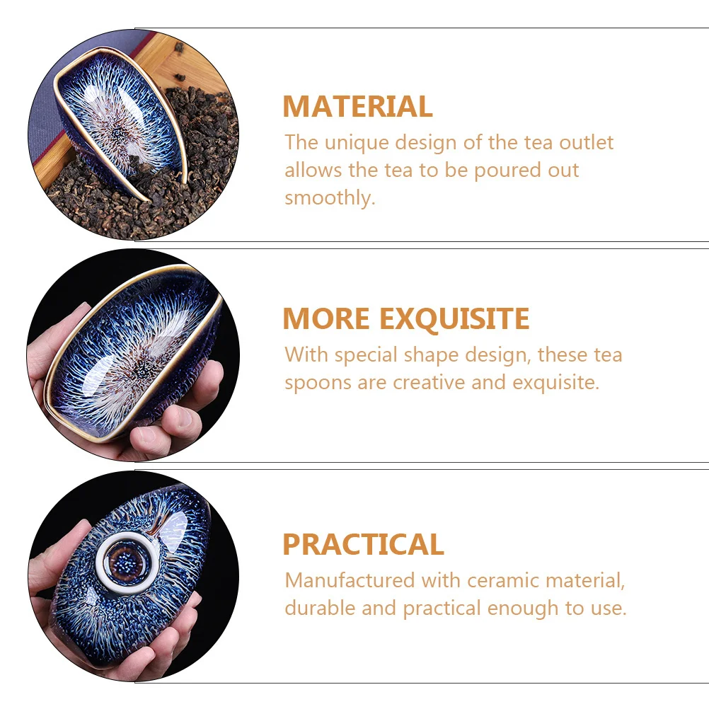 Ceramic Tea Shovel Set Easy Clean Simple Design Ergonomic Exquisite Housewarming Gift Home Bar Hotel Tea Accessory
Ceramic Tea Shovel Set Easy Clean Simple Design Ergonomic Exquisite Housewarming Gift Home Bar Hotel Tea Accessory