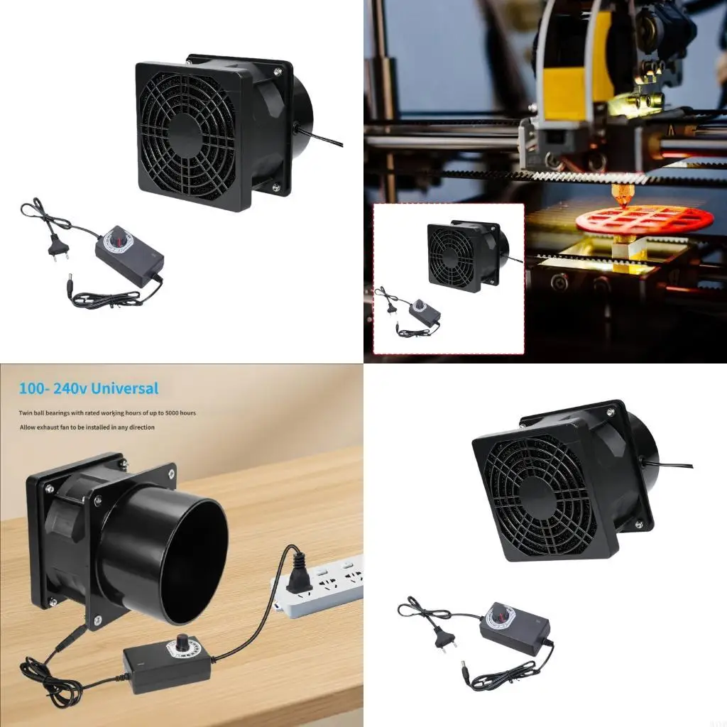 Powerful Adjustment Speed Exhaust Fan Double Ball Bearing Suitable for Workshop and Pet House Ventilation M4YD
Powerful Adjustment Speed Exhaust Fan Double Ball Bearing Suitable for Workshop and Pet House Ventilation M4YD