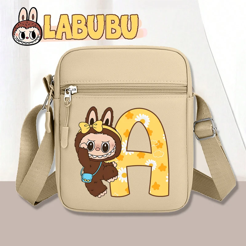 Labubu Nylon Shoulder Bag Fashion Letter A-Z Mobile Credit Card Storage Bags Adjustable Straps Zipper High Quality Handbags Gift
Labubu Nylon Shoulder Bag Fashion Letter A-Z Mobile Credit Card Storage Bags Adjustable Straps Zipper High Quality Handbags Gift