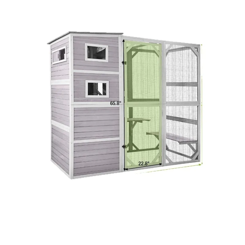 Balcony Villa Super Large Space House Waterproof and Warm Outdoor Pet House Cage Sunscreen Household Nest Cat
Balcony Villa Super Large Space House Waterproof and Warm Outdoor Pet House Cage Sunscreen Household Nest Cat