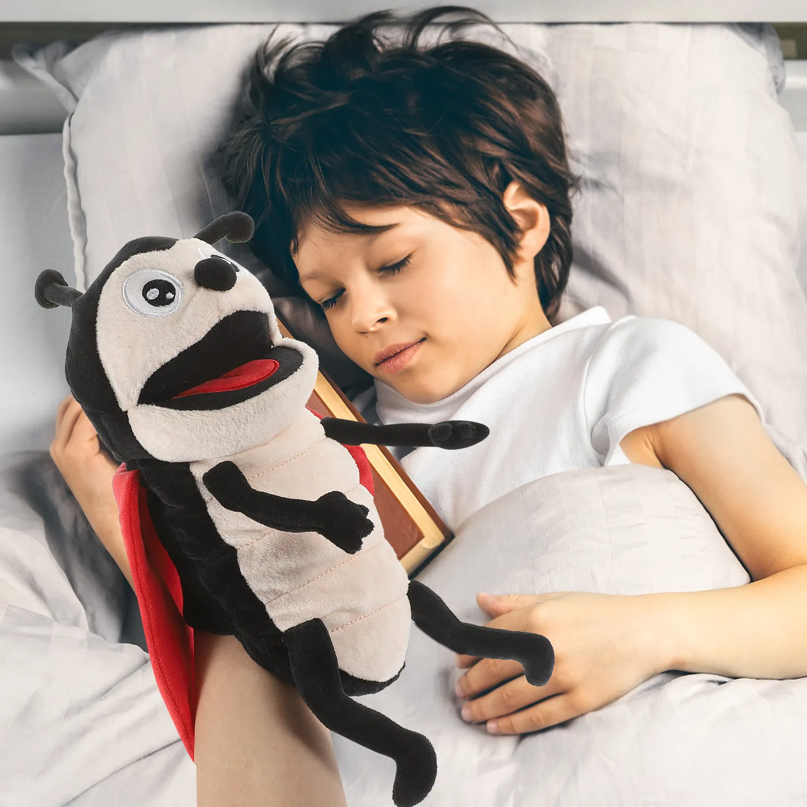 Lovely Ladybug Hand Puppet Interactive Storytelling Tool for Children Creative Role Play Prop Early Learning Educational Play
Lovely Ladybug Hand Puppet Interactive Storytelling Tool for Children Creative Role Play Prop Early Learning Educational Play