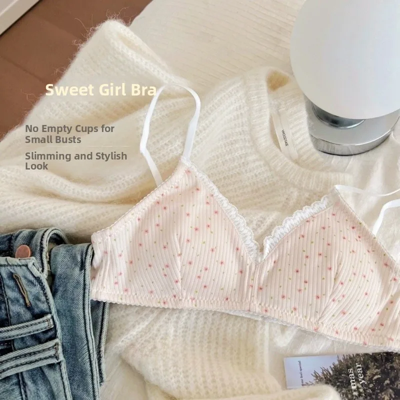 Japanese Style Thin Wire Bra Prevents Sagging And Boosts Chest Lifts Fullness U-Neckline Nylon Fabric Cotton Pad Four Seasons
Japanese Style Thin Wire Bra Prevents Sagging And Boosts Chest Lifts Fullness U-Neckline Nylon Fabric Cotton Pad Four Seasons