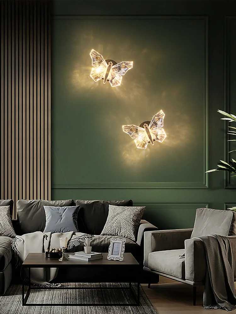 Modern Butterfly Wall Lamp Nordic LED Wall Light Sconces for Living Bedside Bedroom Hotel TV Home Decoration Lighting Fixture
Modern Butterfly Wall Lamp Nordic LED Wall Light Sconces for Living Bedside Bedroom Hotel TV Home Decoration Lighting Fixture