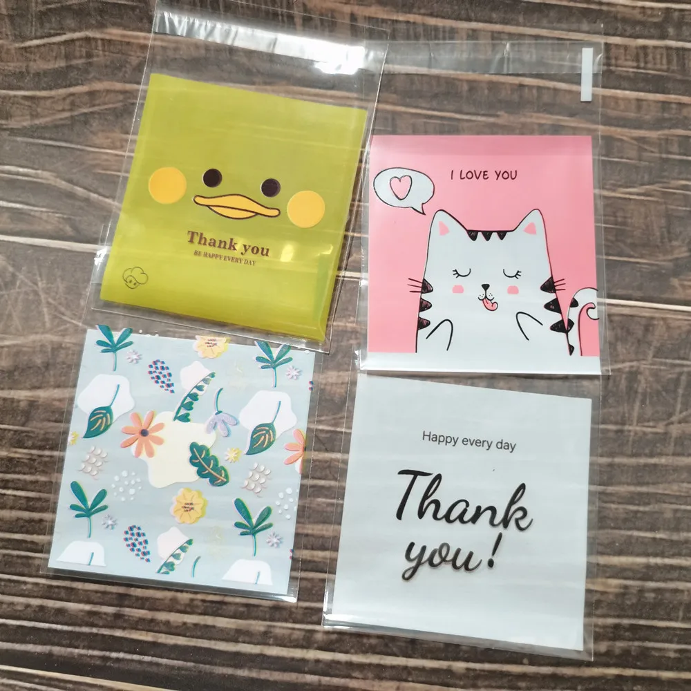 100pcs Cartoon Cookie Packaging Bags Small Gift Bag Self Adhesive Plastic Bags Wedding Candy Birthday Party DIY Decor Bag 7x7cm
100pcs Cartoon Cookie Packaging Bags Small Gift Bag Self Adhesive Plastic Bags Wedding Candy Birthday Party DIY Decor Bag 7x7cm