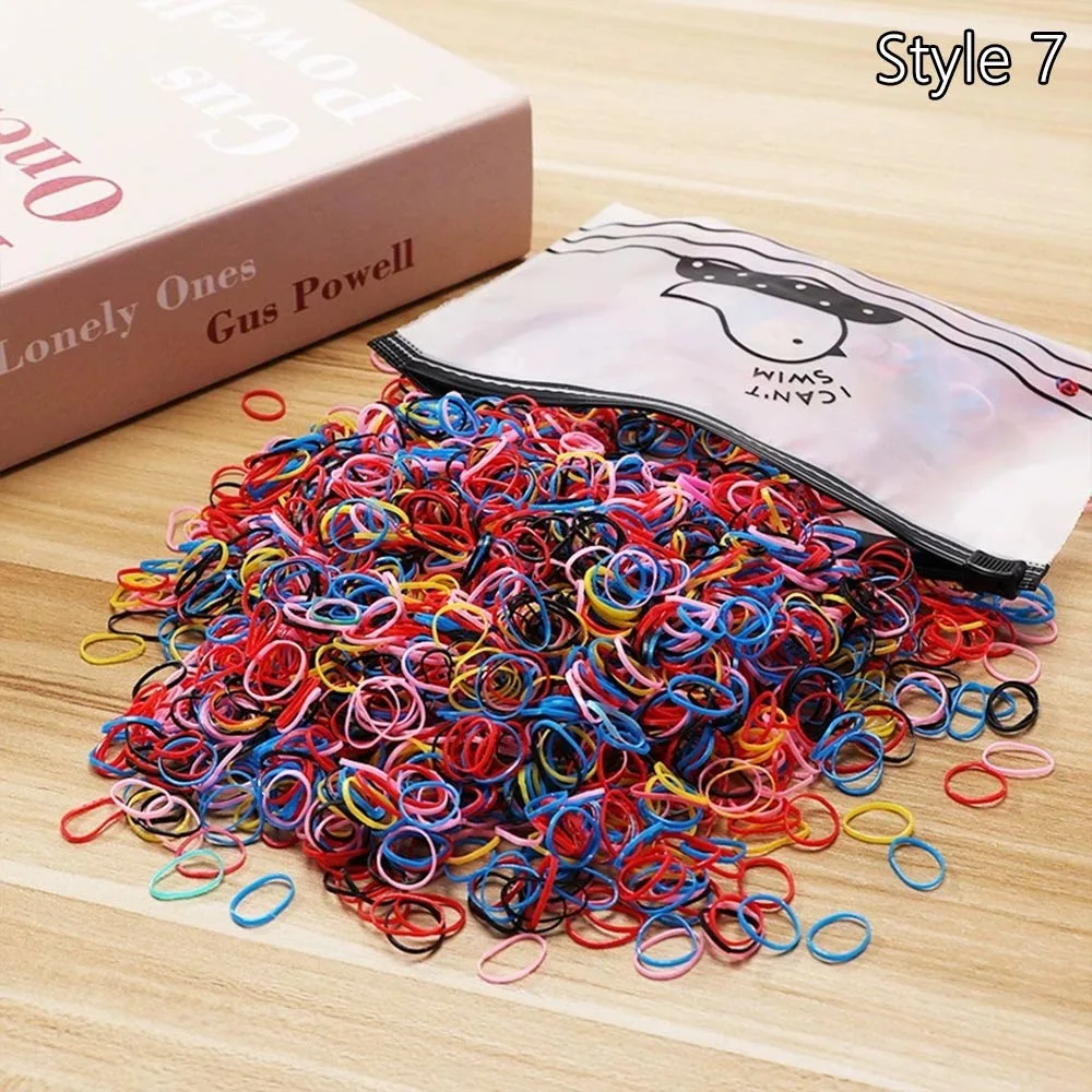 1000Pcs/Pack Small Size Disposable Rubber Bands Non-Slip Rubber Material Scrunchie Hair Bands Elastic Bulk Pack
1000Pcs/Pack Small Size Disposable Rubber Bands Non-Slip Rubber Material Scrunchie Hair Bands Elastic Bulk Pack