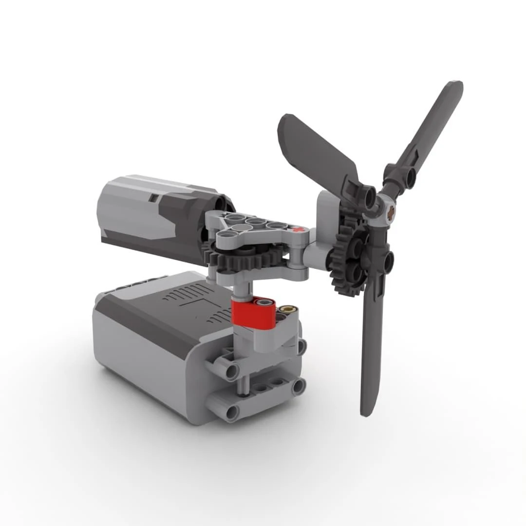 MOC Building Blocks Mini Oscillating Desk Fan, Motorized Power Function Swing Mechanical Bricks Model, STEM Toy Gift
MOC Building Blocks Mini Oscillating Desk Fan, Motorized Power Function Swing Mechanical Bricks Model, STEM Toy Gift