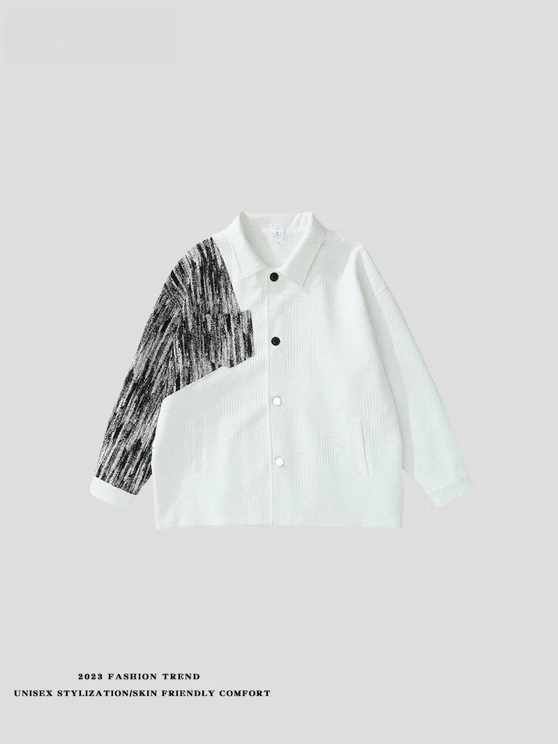 Men's Suit Jaet Fraance Sle Splicing Workwear Jaet Trendy Spring Autumn Outerwear Stand Fit Polyester Fiber
Men's Suit Jaet Fraance Sle Splicing Workwear Jaet Trendy Spring Autumn Outerwear Stand Fit Polyester Fiber