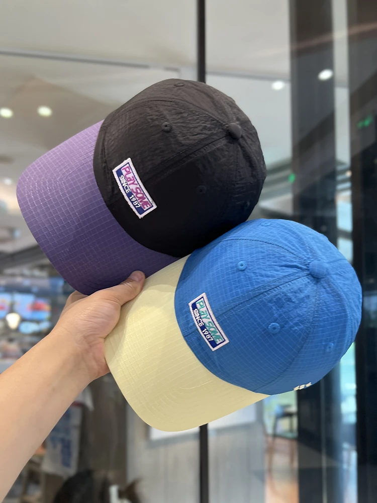 quick-drying cap men's and women's spring waterproof baseball cap contrasting color big head circumference sunshade cap
quick-drying cap men's and women's spring waterproof baseball cap contrasting color big head circumference sunshade cap