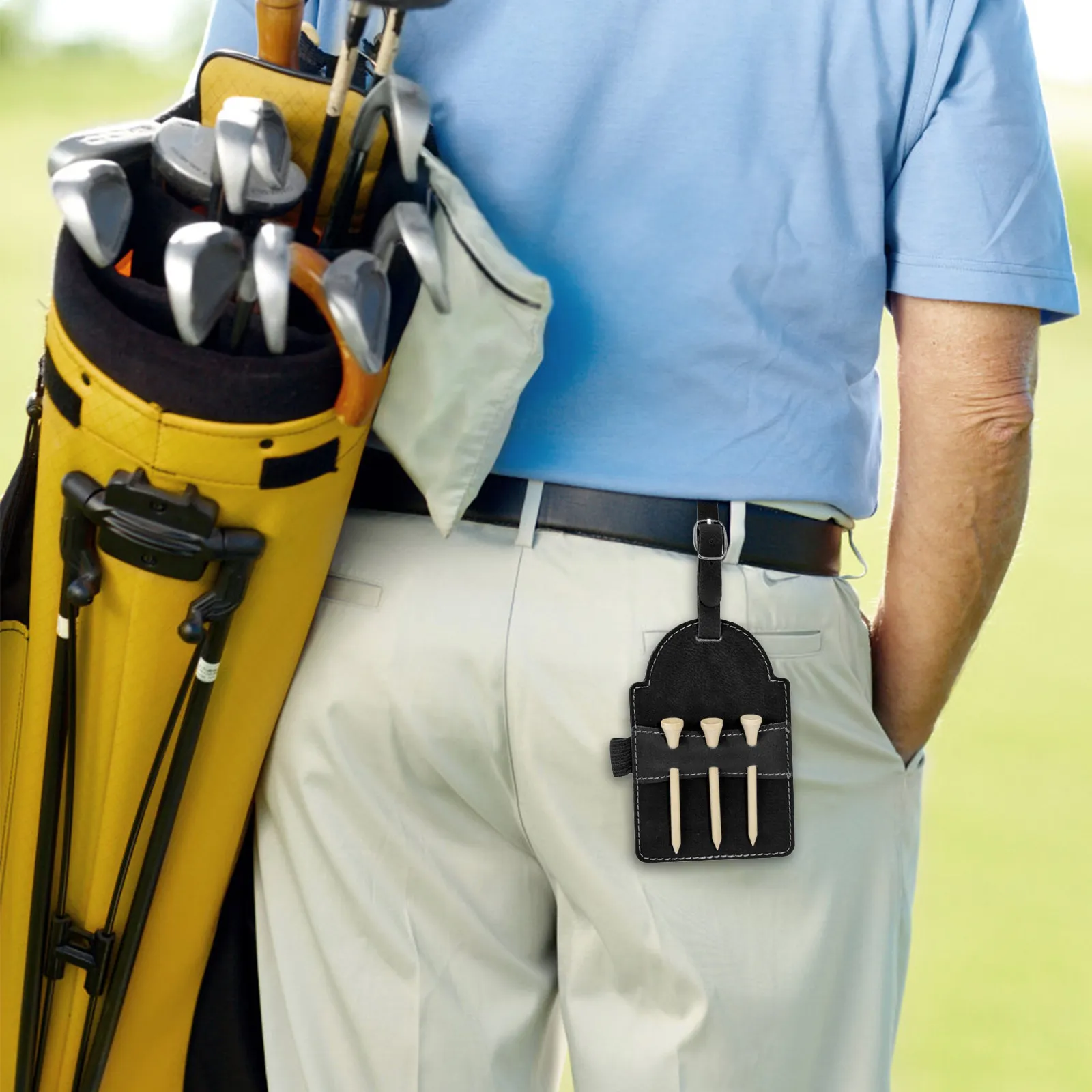Golfing Tee Holder PU Wear Resistant Tees Organizer Compact Lightweight Golf Bag Tag Golf Accessories Carry Tees Covers
Golfing Tee Holder PU Wear Resistant Tees Organizer Compact Lightweight Golf Bag Tag Golf Accessories Carry Tees Covers