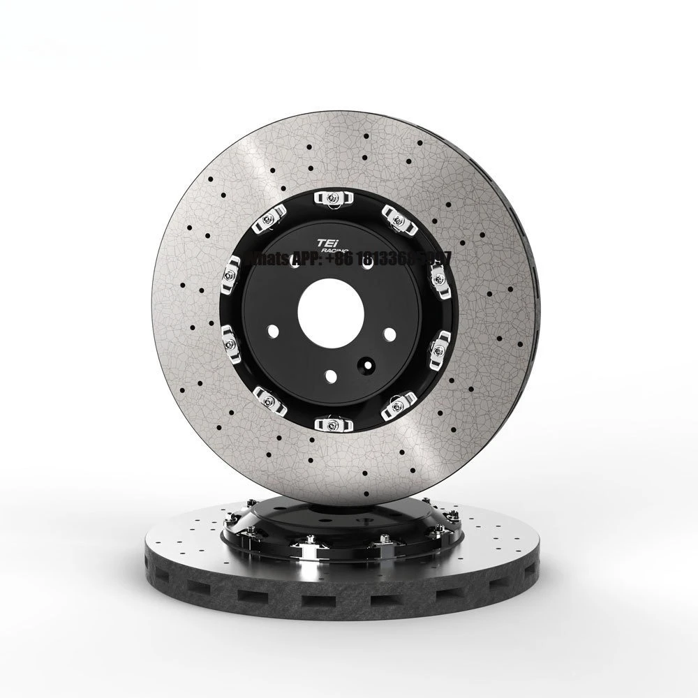 Auto Brake System Carbon Ceramic Brake Disc 355-440mm Front Rear Carbon Ceramic Brake Rotor For BMW M2 M3 M4 M5 F30 F80 F82