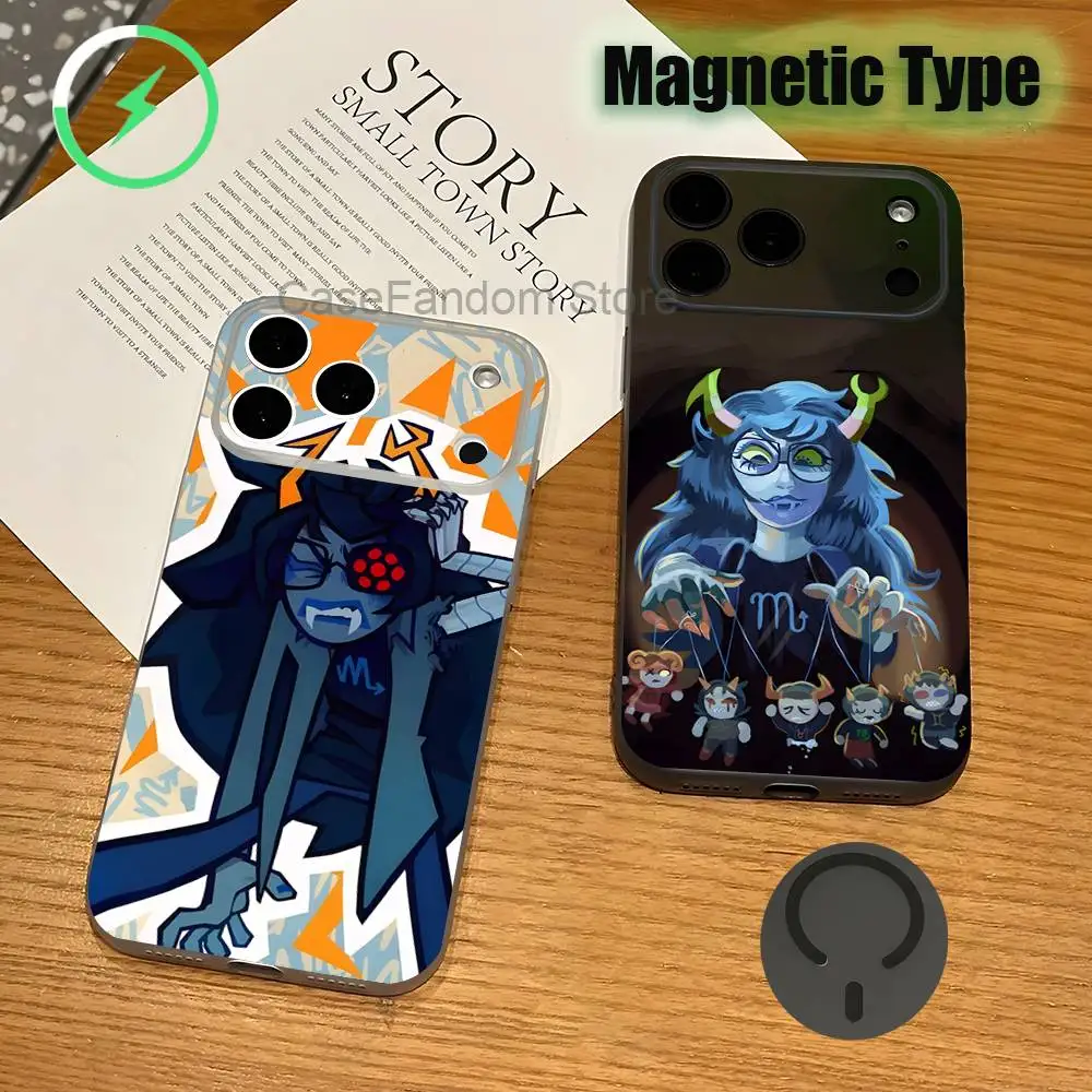 H-Homestuck Vriska Serket For iPhone 17,16,15,14,13,12,11,Pro,Max,Plus Transparent gray Phone Case Magnetic Wireless Charging
H-Homestuck Vriska Serket For iPhone 17,16,15,14,13,12,11,Pro,Max,Plus Transparent gray Phone Case Magnetic Wireless Charging
