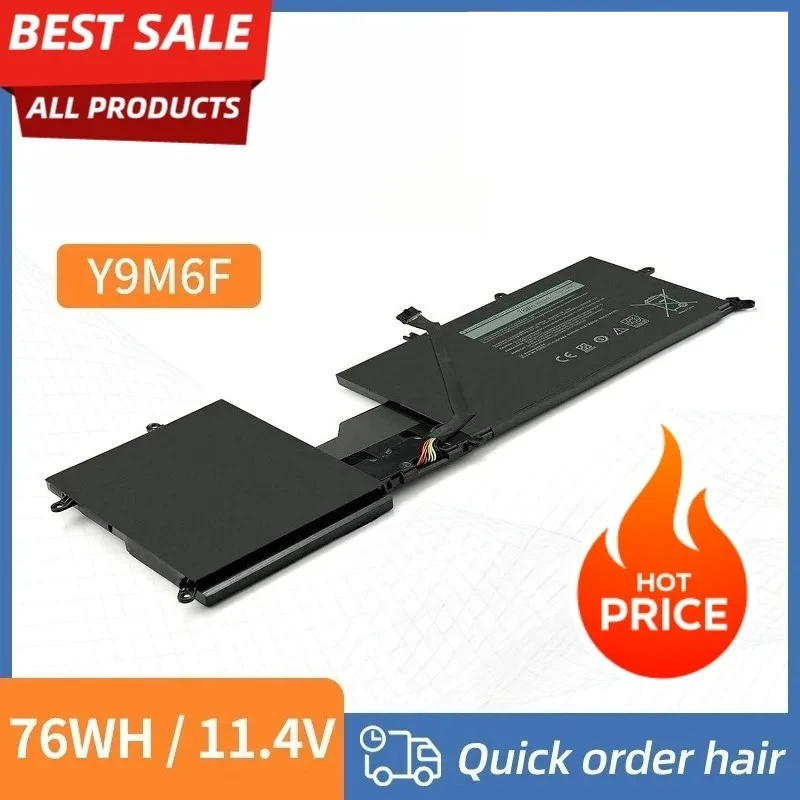 High-Quality Y9M6F Laptop Replacement Battery – Li-ion Core, Full Protection, 100% Original-Compatible Power
High-Quality Y9M6F Laptop Replacement Battery – Li-ion Core, Full Protection, 100% Original-Compatible Power