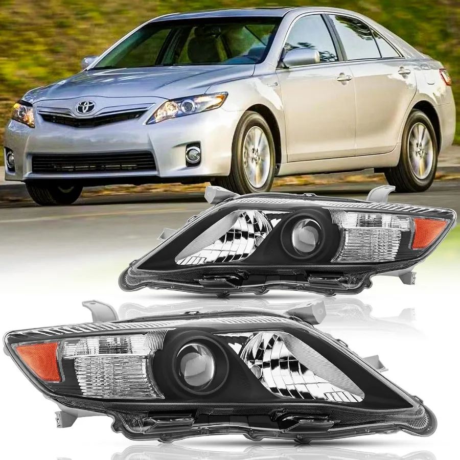 Headlights Assembly Pair for 2010 2011 Camry LE SE XLE US Version Projector Headlamps Head Lights Replacement Driver and Passe
Headlights Assembly Pair for 2010 2011 Camry LE SE XLE US Version Projector Headlamps Head Lights Replacement Driver and Passe