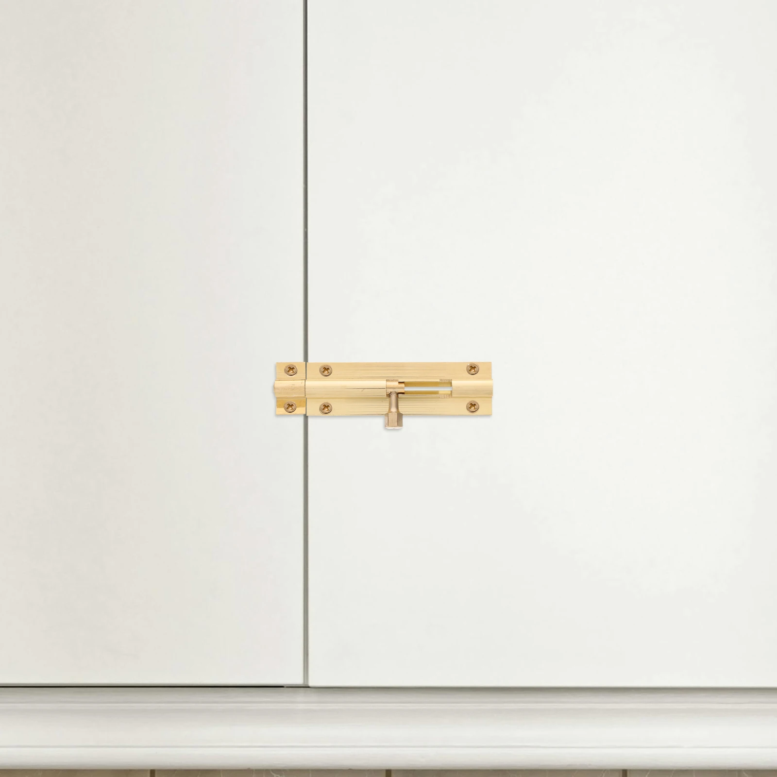 Wooden Door Latch Bolt Locks Matte Golden Hardware Barn Doors Gate Fence Outdoor Security Retro Copper Durability Easy Install 
Wooden Door Latch Bolt Locks Matte Golden Hardware Barn Doors Gate Fence Outdoor Security Retro Copper Durability Easy Install