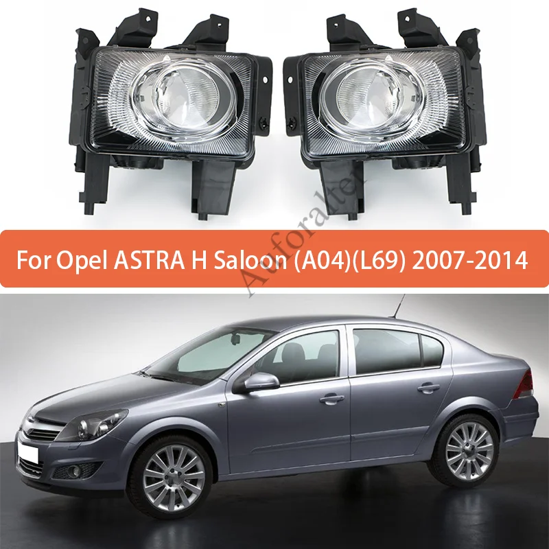 Pair Left&Right Fog Lamp For Opel ASTRA H Saloon (A04)(L69) 2007 2008 2009 2010 2011 2012 2013 2014 Front Bumper Anti Fog Light
Pair Left&Right Fog Lamp For Opel ASTRA H Saloon (A04)(L69) 2007 2008 2009 2010 2011 2012 2013 2014 Front Bumper Anti Fog Light