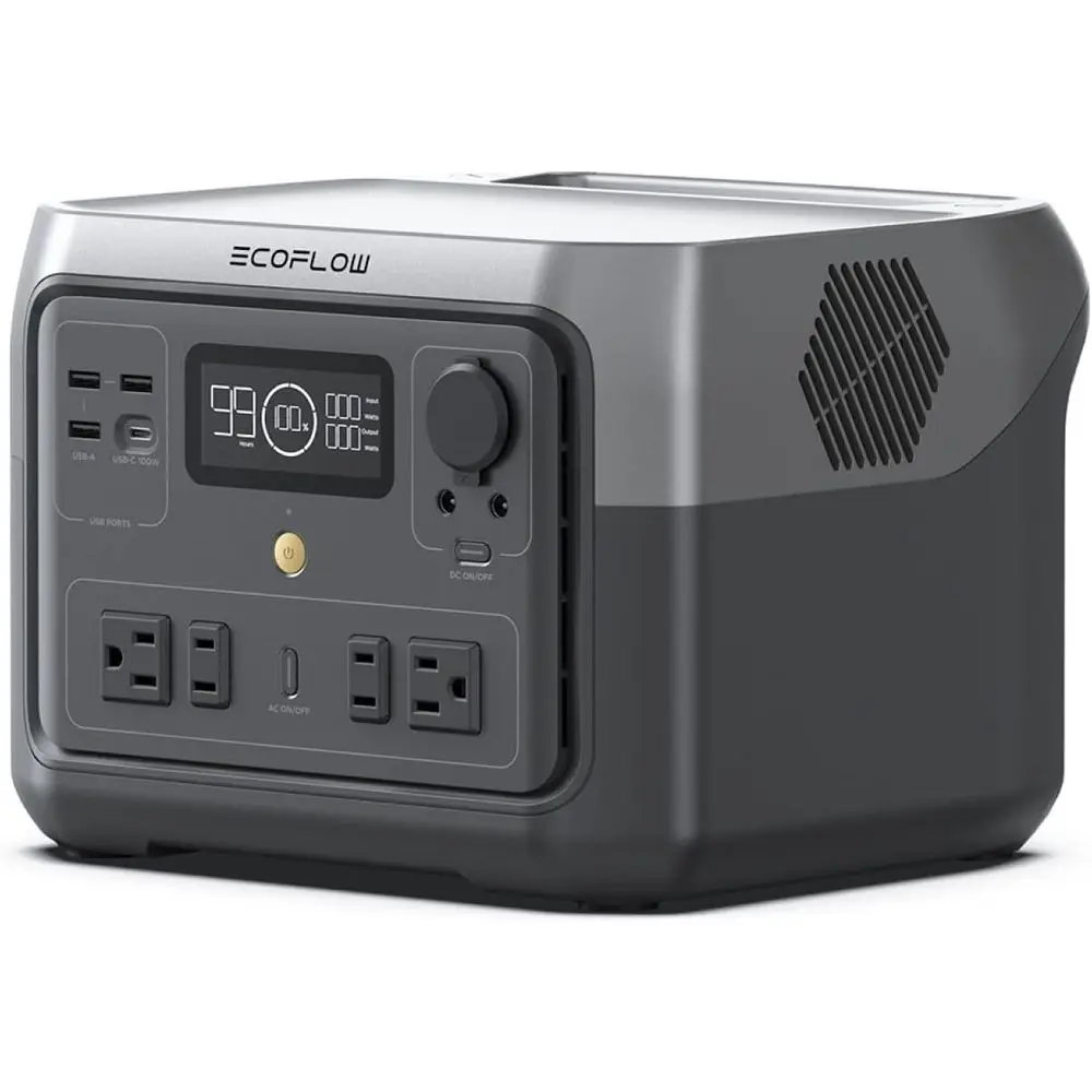 500Wh Lithium Iron Phosphate Portable Power Station with 1-Hour Fast Charging, 1000W Output for Camping, RVs, and Home Use
500Wh Lithium Iron Phosphate Portable Power Station with 1-Hour Fast Charging, 1000W Output for Camping, RVs, and Home Use