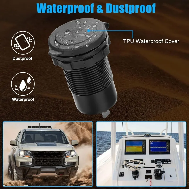 2025 3-портовое алюминиевое автомобильное зарядное устройство, быстрое зарядное устройство с тройным USB-портом для автомобиля, лодки, автофургона
2025 3-портовое алюминиевое автомобильное зарядное устройство, быстрое зарядное устройство с тройным USB-портом для автомобиля, лодки, автофургона