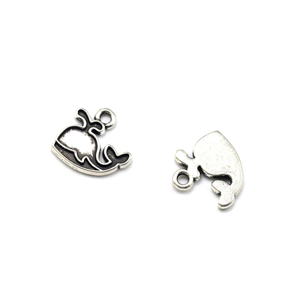 50pcs Spouting Whale Bracelet Pendants Alloy DIY Charms Jewelry Making Accessory for Necklace Crafts ( Silver)
50pcs Spouting Whale Bracelet Pendants Alloy DIY Charms Jewelry Making Accessory for Necklace Crafts ( Silver)