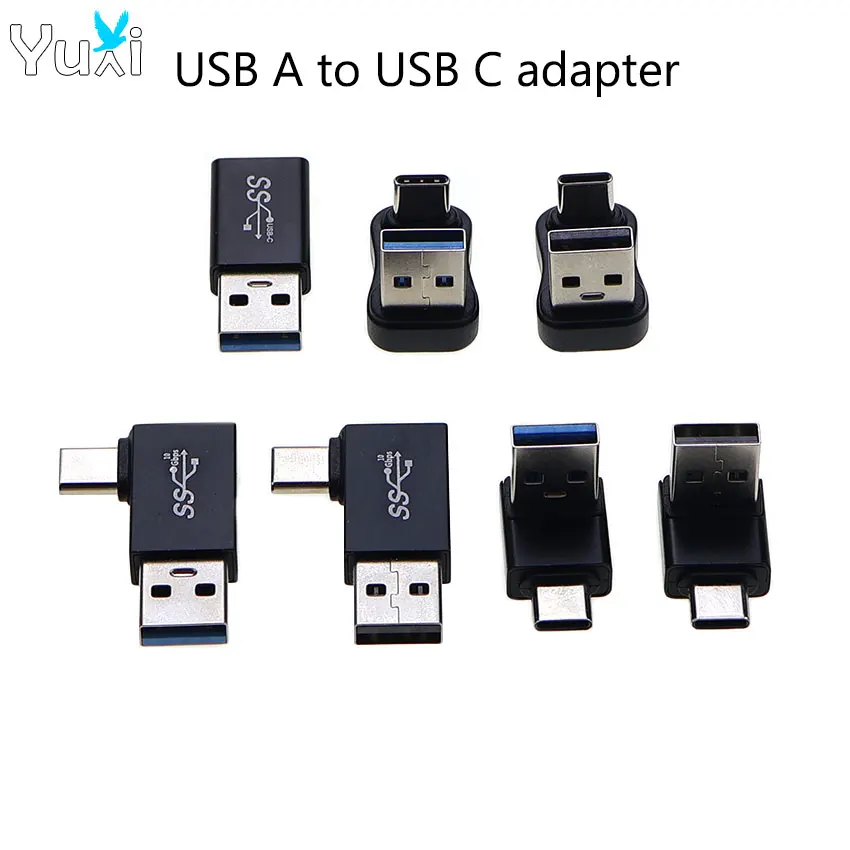YuXi U Shape 90 Degree USB 3.0 USB3.1 A to Type-C Adapter Male Female Converter 10Gbps Connector For Laptop Tablet
YuXi U Shape 90 Degree USB 3.0 USB3.1 A to Type-C Adapter Male Female Converter 10Gbps Connector For Laptop Tablet