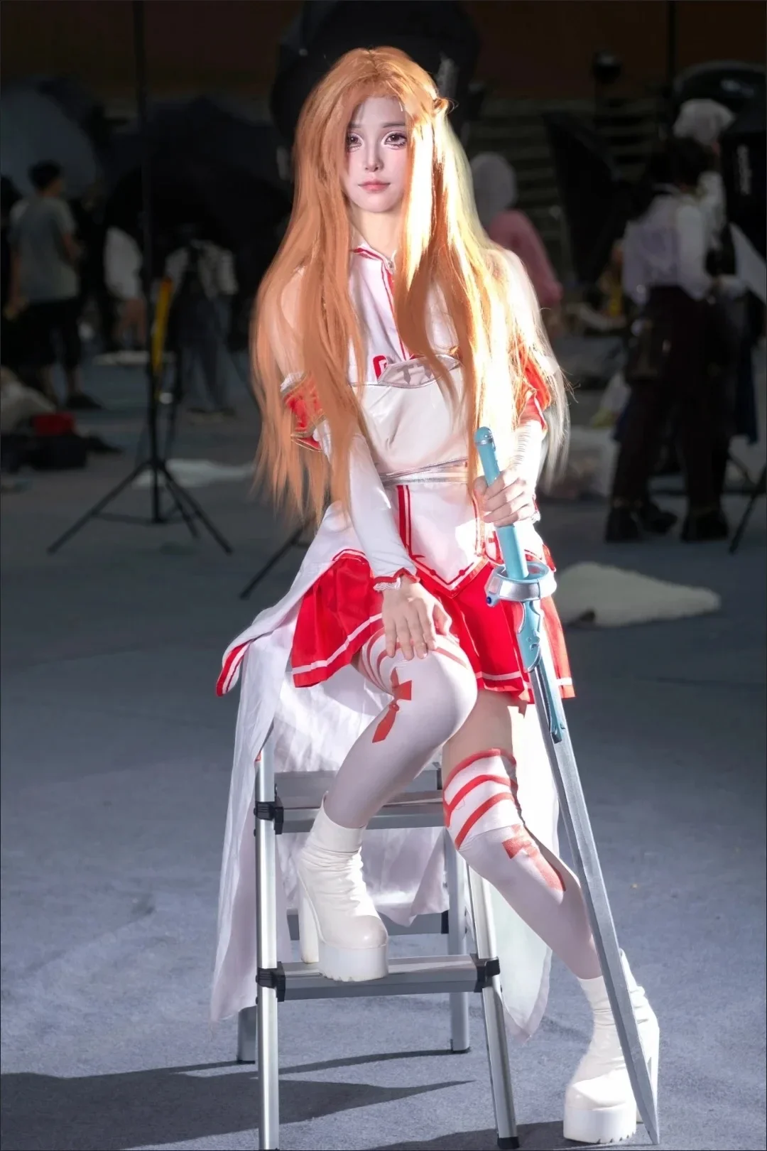 SAO Battle Suit Halloween Costumes Anime Sword Art Online Yuuki Asuna Cosplay Costume Wig Necklace Women Uniform Dress 2026
SAO Battle Suit Halloween Costumes Anime Sword Art Online Yuuki Asuna Cosplay Costume Wig Necklace Women Uniform Dress 2026