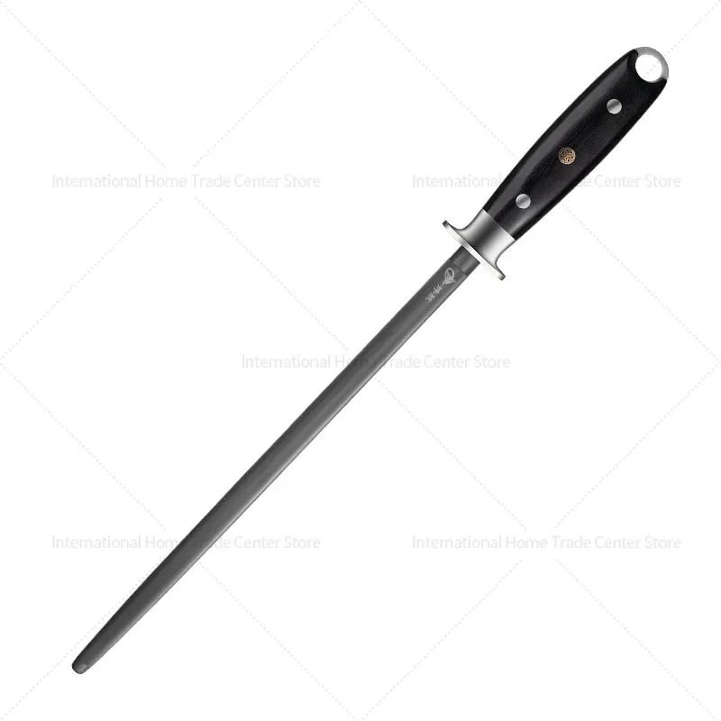 17"Titanium-Coated Sharpening Rod - High Carbon Steel Knife Sharpener for Chef/Butcher/Kitchen | Diamond Grinder & Rustproof
17"Titanium-Coated Sharpening Rod - High Carbon Steel Knife Sharpener for Chef/Butcher/Kitchen | Diamond Grinder & Rustproof