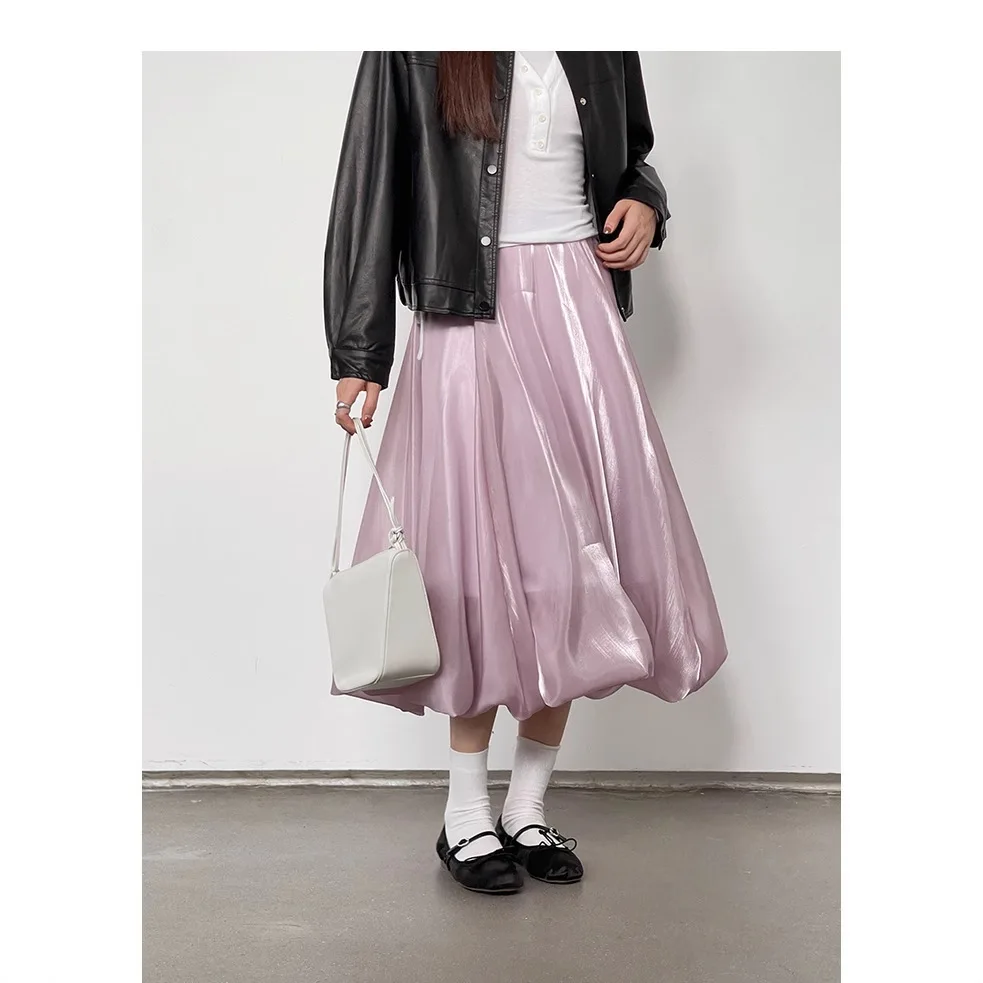 High Waist Vintage Bouffant Skirt Midi A Line Flared Skirt Slim Fit Versatile Lantern Skirt Elegant Office
High Waist Vintage Bouffant Skirt Midi A Line Flared Skirt Slim Fit Versatile Lantern Skirt Elegant Office