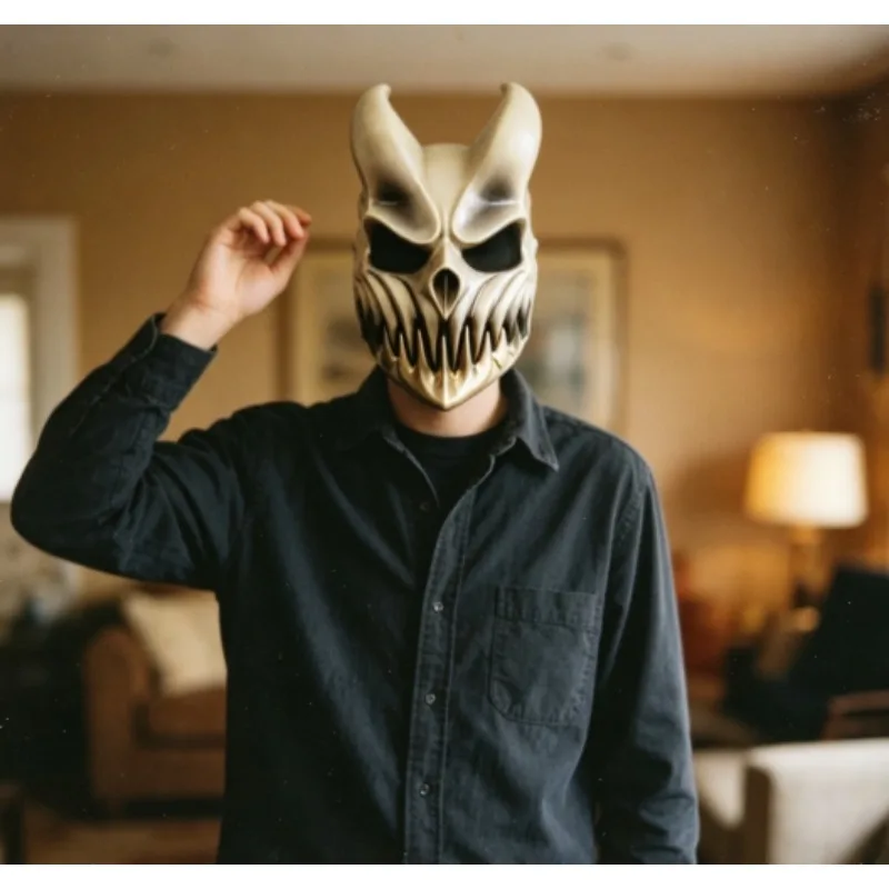 PVC Mask With Movable Mouth Russian Deathcore Band Mask Halloween Party Cosplay Props
PVC Mask With Movable Mouth Russian Deathcore Band Mask Halloween Party Cosplay Props