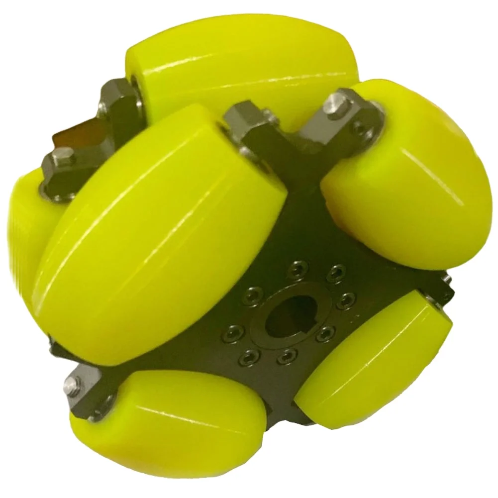 8Inch 203mm Heavy Duty Mecanum Wheels Industrial AGV Omni Wheel 300kg Load Capacity Steel Polyurethane Rollers NW203C
8Inch 203mm Heavy Duty Mecanum Wheels Industrial AGV Omni Wheel 300kg Load Capacity Steel Polyurethane Rollers NW203C