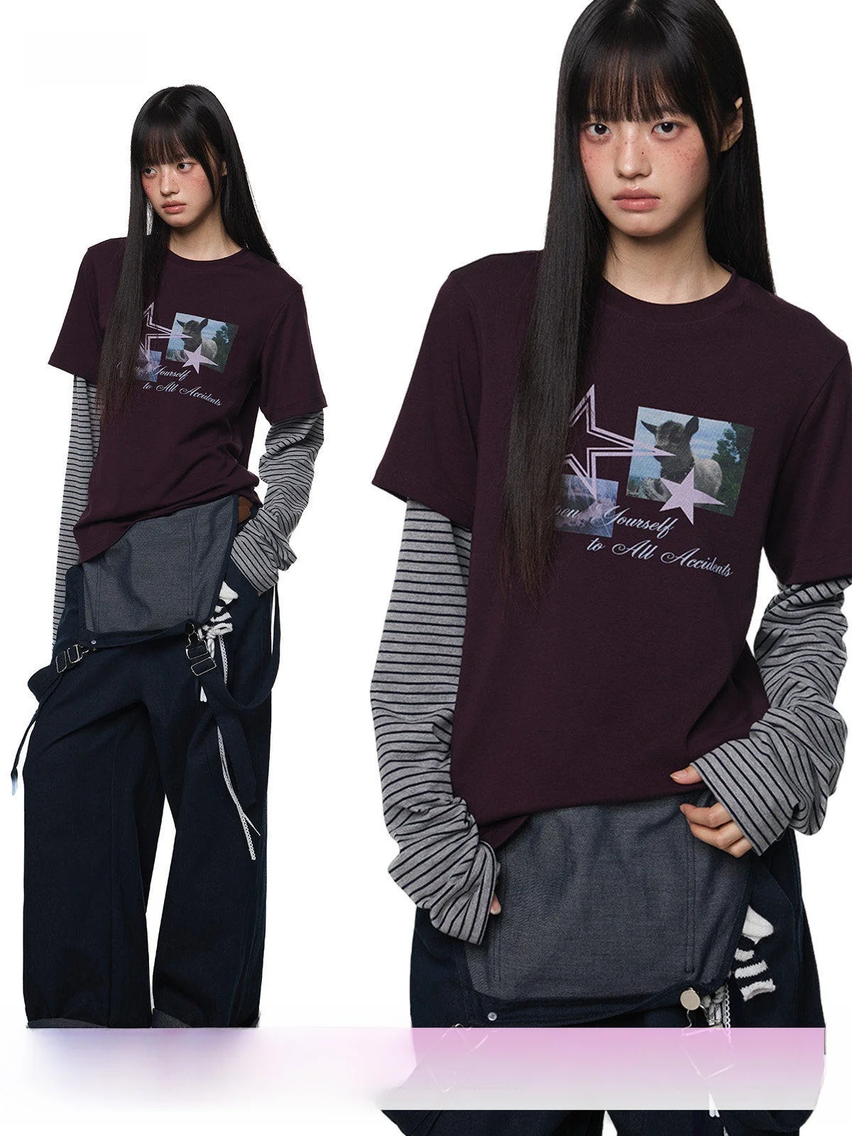 Женская футболка EZEK с длинными рукавами, летняя повседневная свободная футболка с круглым вырезом и принтом, в полоску, винтажный американский стиль
Женская футболка EZEK с длинными рукавами, летняя повседневная свободная футболка с круглым вырезом и принтом, в полоску, винтажный американский стиль