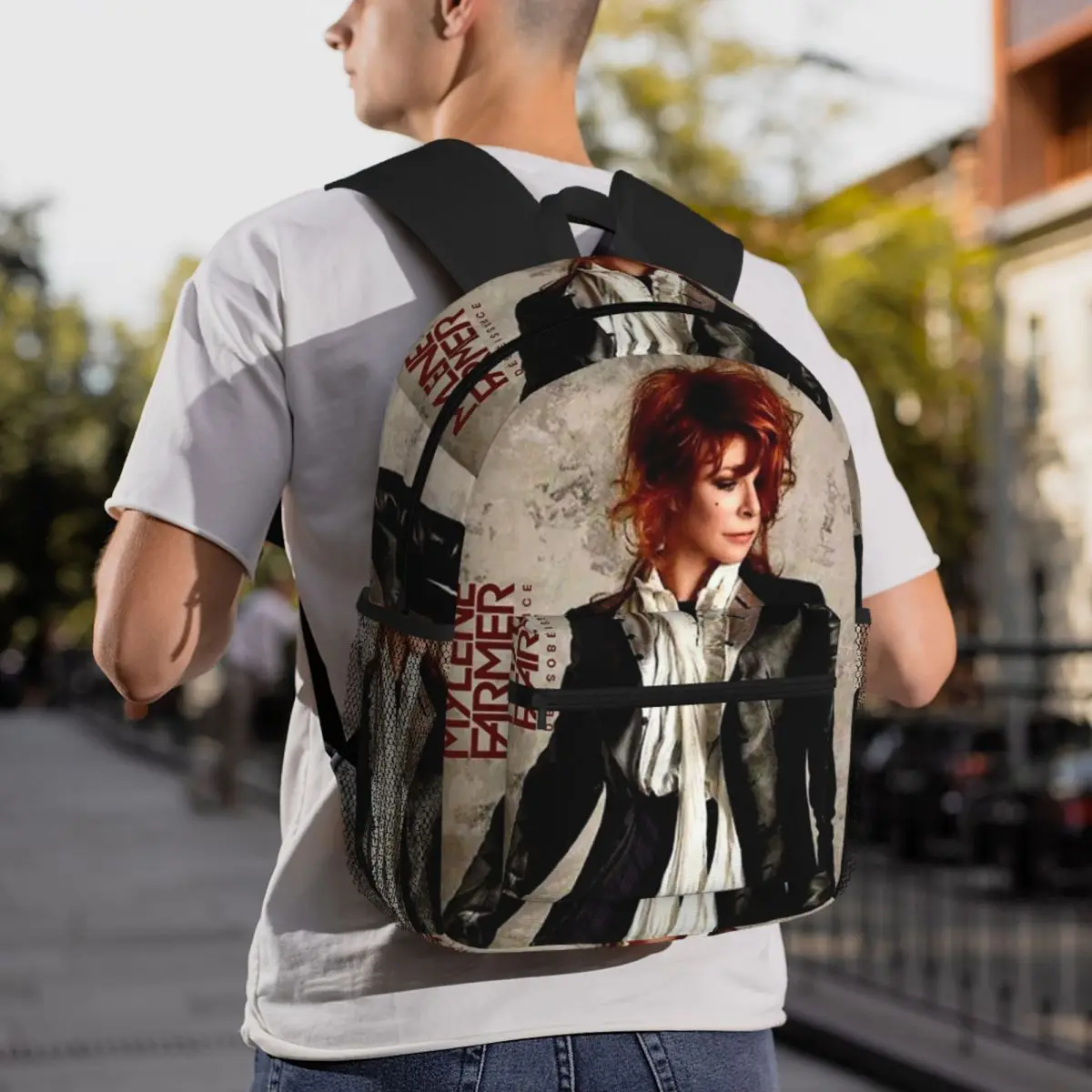 Mylene Farmer Backpack Daypack Large Capacity Boys Girls BookBag School Bag Shoulder Bags for Men Women
Mylene Farmer Backpack Daypack Large Capacity Boys Girls BookBag School Bag Shoulder Bags for Men Women
